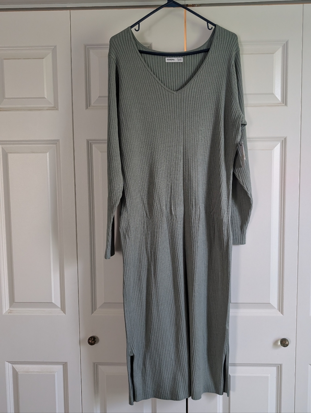 Ribbed Midi Sweater Dress Maternity